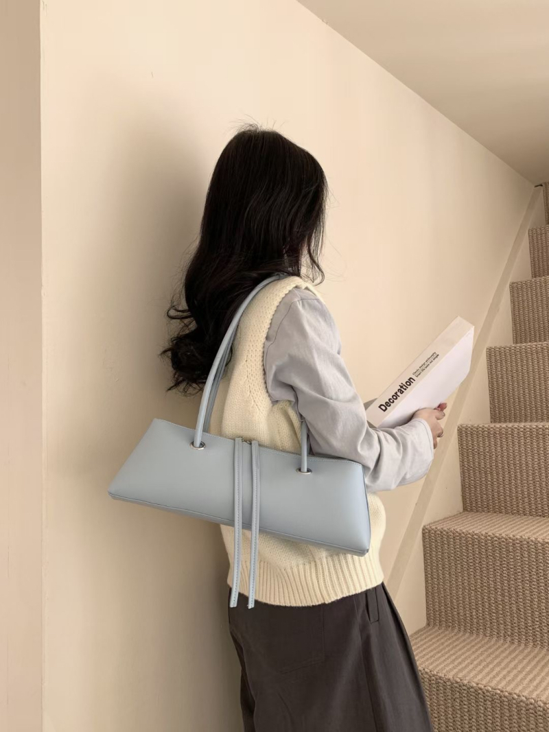 2025 Korean Dongdaemun Fashion Versatile Underarm Bag Handbag Shoulder Bag - Image 4